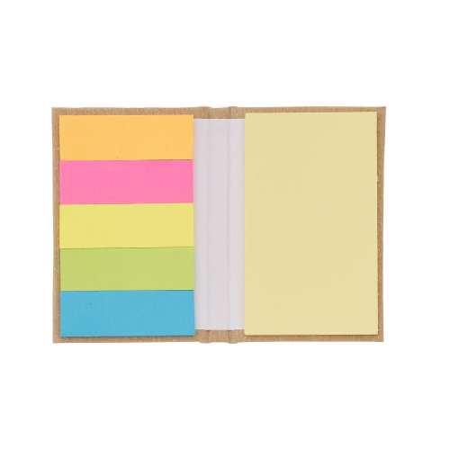 Bloco de anotações. Capa dura. 8,0 x 5,3 x 1,2cm