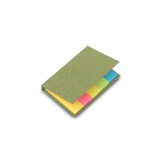 Bloco de anotações. Capa dura. 8,0 x 5,3 x 1,2cm