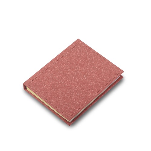 Bloco de anotações capa dura. 50 folhas. 10,5 x 8,0 x 1,2cm