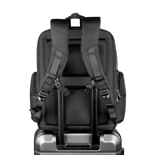Mochila Premium para notebook em tecido poliéster. Tamanho total do Notebook - 15.6". 45x42x24cm