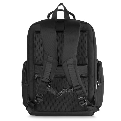 Mochila Premium para notebook em tecido poliéster. Tamanho total do Notebook - 15.6". 45x42x24cm