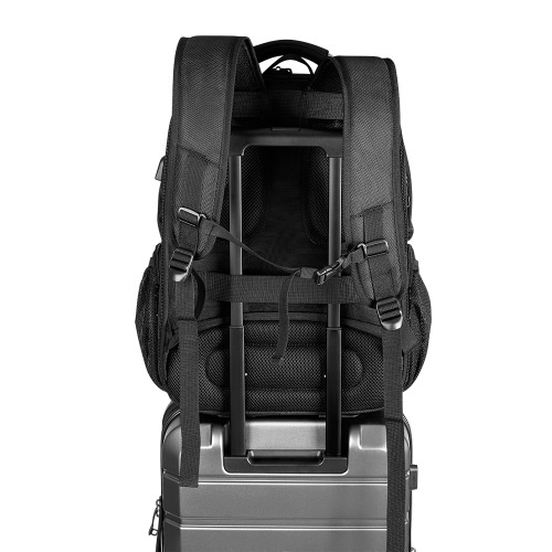 Mochila Premium para notebook em tecido poliéster. 55x35x25cm