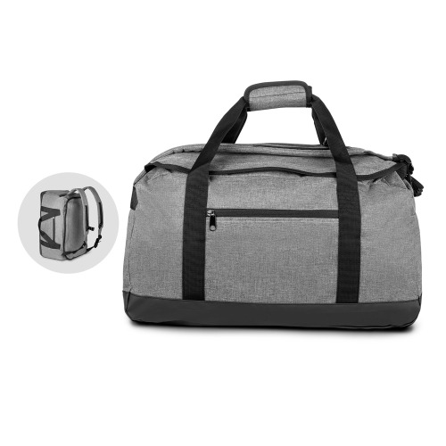 Mala/ Mochila esportiva em poliéster. 35x57x25cm