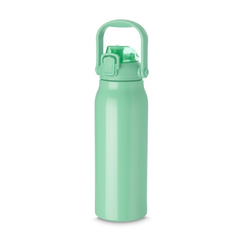 Garrafa térmica em aço inox, com capacidade de até 1,5L. Tampa rosqueável, bico removível. 27xø10,5cm