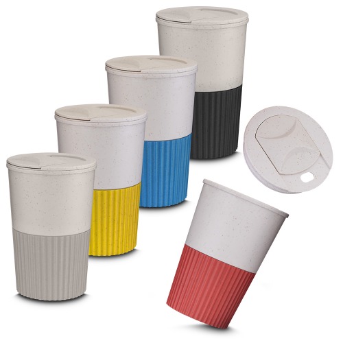 Copo Plástico em Fibra de Trigo 400ML
