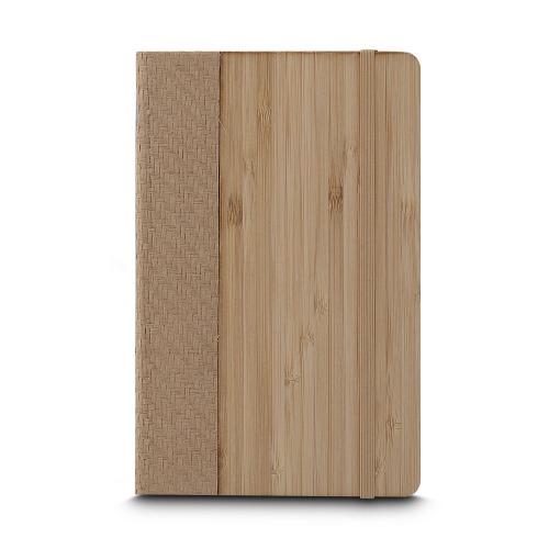 Caderno Capa em Bambu Caderno de anotações, cap
