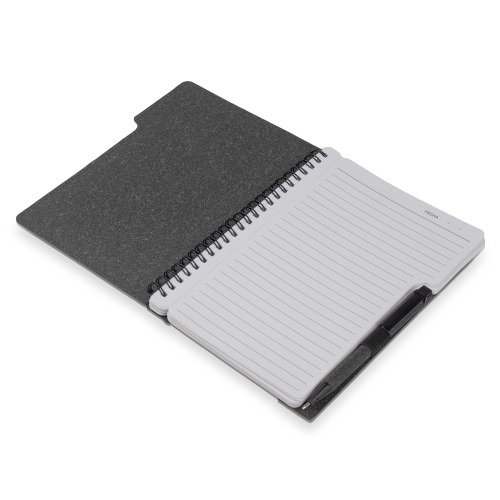 Caderno Capa em Papelão Reciclado c/ Caneta