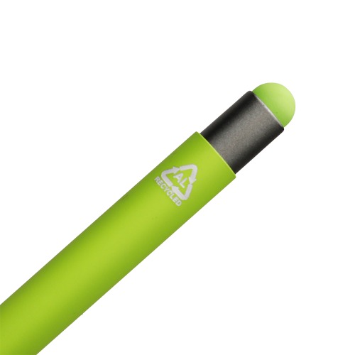 Caneta em alumínio reciclável .