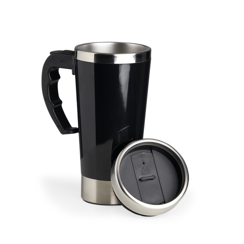 Novidade!! Caneca Térmica Mixer - Branco e Preto 500ML