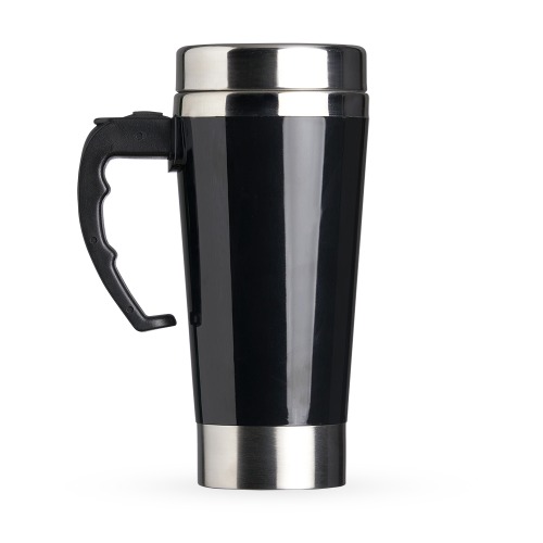 Novidade!! Caneca Térmica Mixer - Branco e Preto 500ML