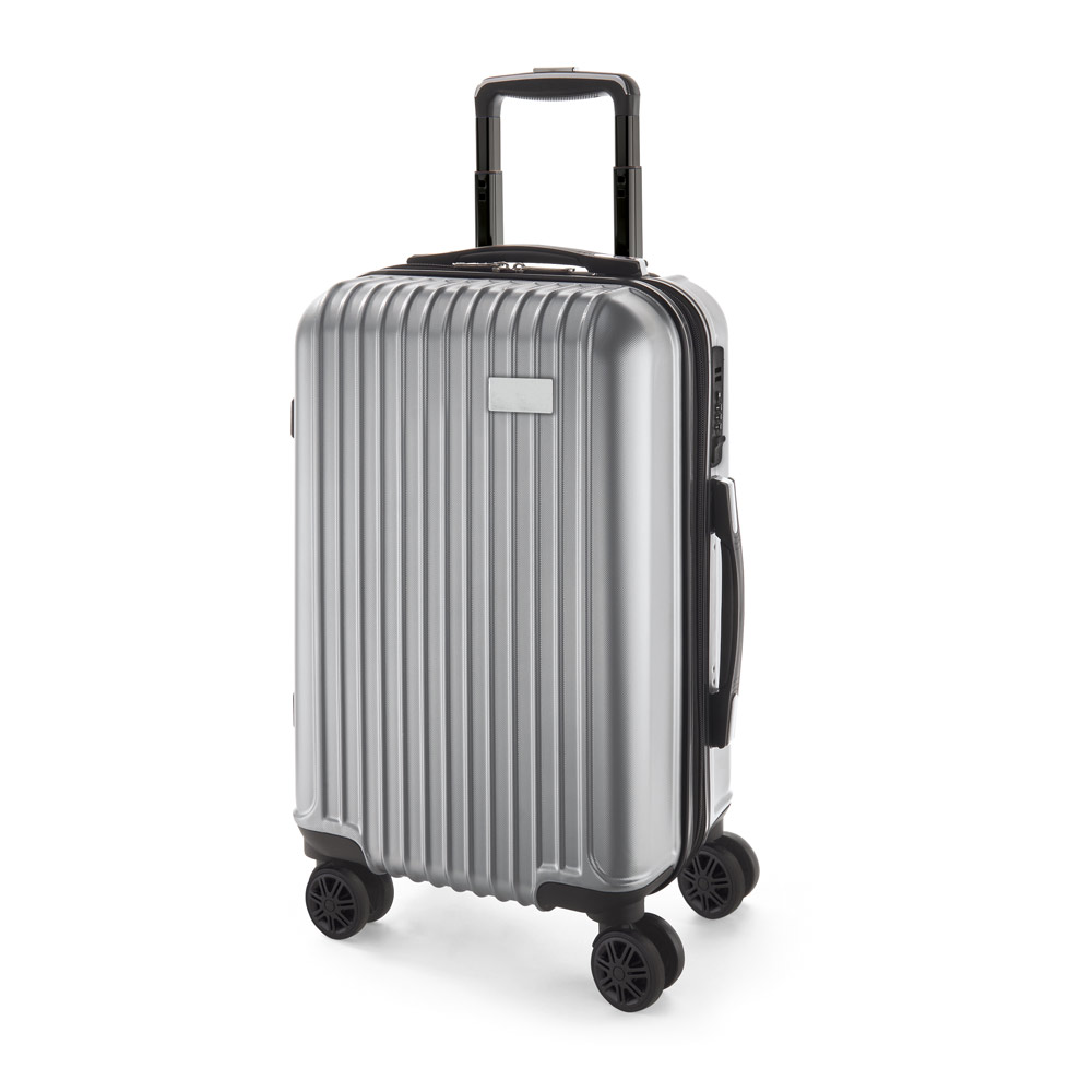 Mala de viagem executivo em ABS e PET com interior forrado 33 L