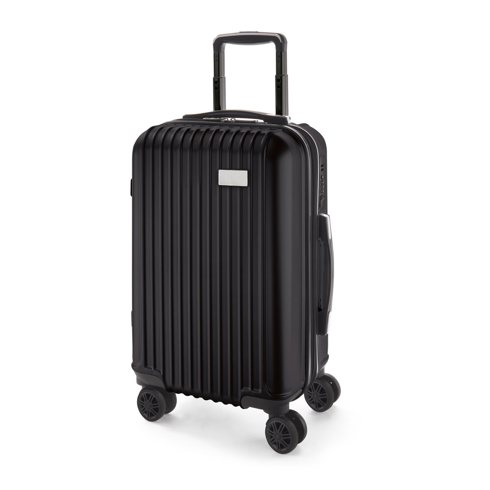 Mala de viagem executivo em ABS e PET com interior forrado 33 L