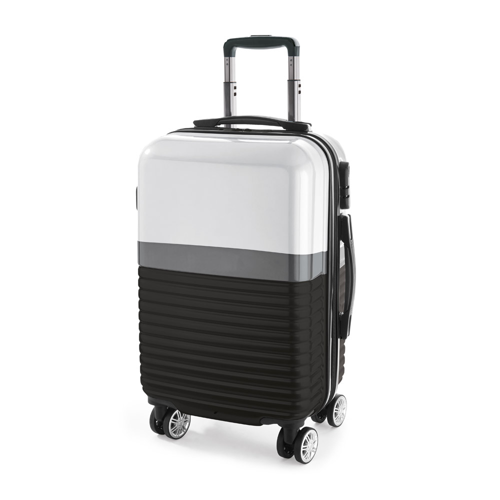 Mala de viagem executivo em ABS e PC com interior forrado 33L