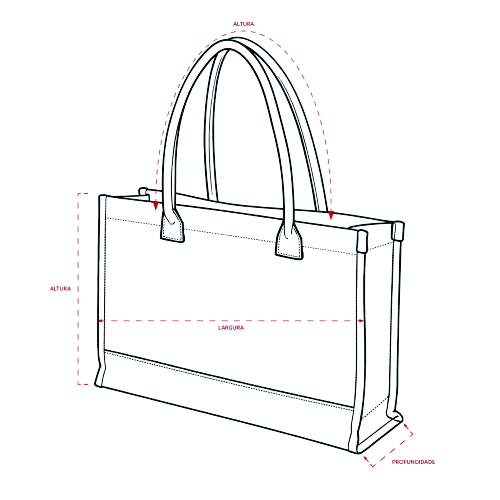 Sacola de Lona 474 g/m²