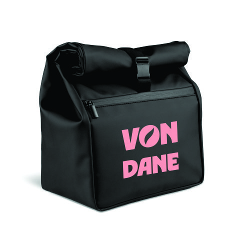 Bolsa térmica "roll top" em PU, com isolamento em PEVA (7L)