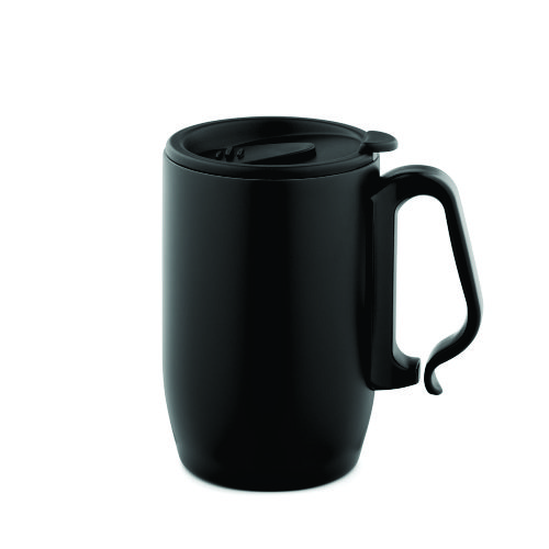 Novidade 2027! Caneca de viagem térmica em aço inox (400 mL)
